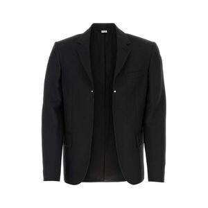 Random Identities Men Black Polyester Blazer